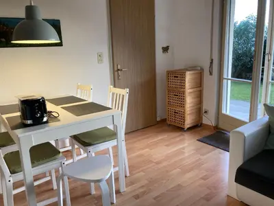 Ein Sitzbereich in der Unterkunft Chalet Mon Abri