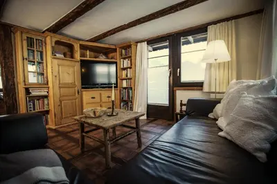 TV/Unterhaltungsangebot in der Unterkunft Villa Taugwalder I Wohnung Matterhorn