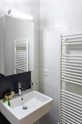 Ein Badezimmer in der Unterkunft Anatas
