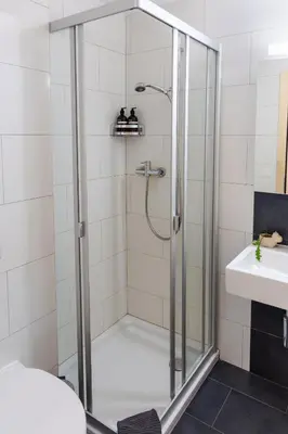 Ein Badezimmer in der Unterkunft Anatas