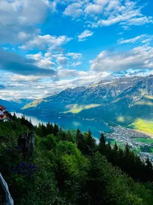 Naturlandschaft in der Nähe der Ferienwohnung