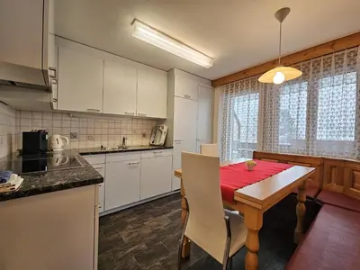 Küche/Küchenzeile in der Unterkunft Belvedere