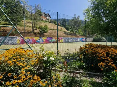 Naturlandschaft in der Nähe des Chalets