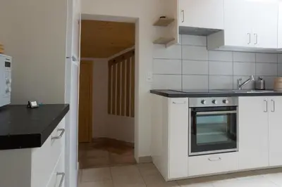 Küche/Küchenzeile in der Unterkunft OldSwissHome