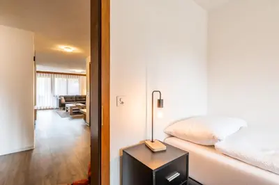 Ein Bett oder Betten in einem Zimmer der Unterkunft Fabi`s Horu Lodge