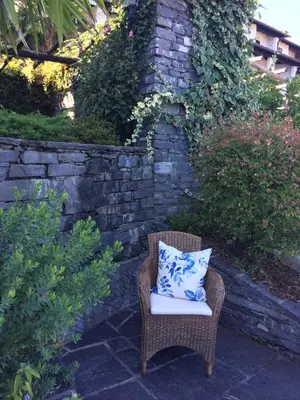 Ein Garten an der Unterkunft Brilago 6