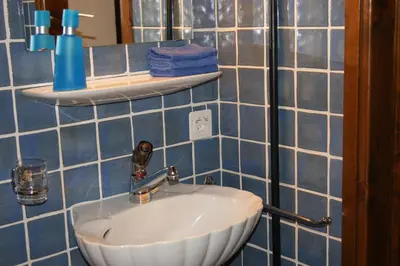 Ein Badezimmer in der Unterkunft Brilago 6