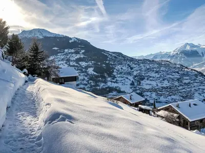 Naturlandschaft in der Nähe des Chalets