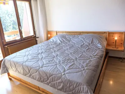 Ein Bett oder Betten in einem Zimmer der Unterkunft Apartment Terrasse des Alpes 2006 by Interhome