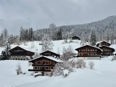ABO - Boutique Apartment - Chalet Grindelwaldgletscher im Winter
