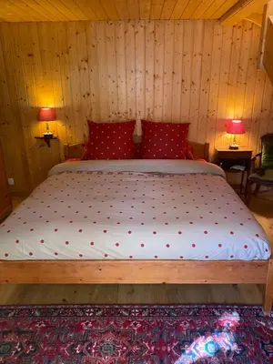 Ein Bett oder Betten in einem Zimmer der Unterkunft La Chambre Du Bisse