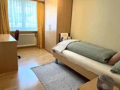 Ein Bett oder Betten in einem Zimmer der Unterkunft Ferienwohnung Michels
