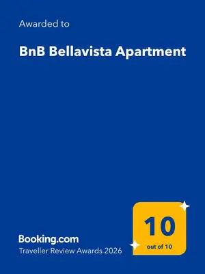 Ein Zertifikat, Auszeichnung, Logo oder anderes Dokument, das in der Unterkunft BnB Bellavista Apartment ausgestellt ist