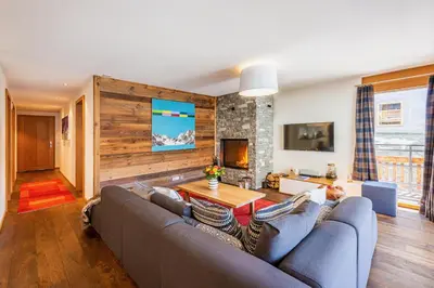 TV/Unterhaltungsangebot in der Unterkunft Chalet Petit