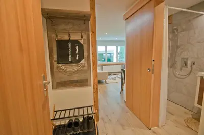Ein Badezimmer in der Unterkunft Studio Aosta