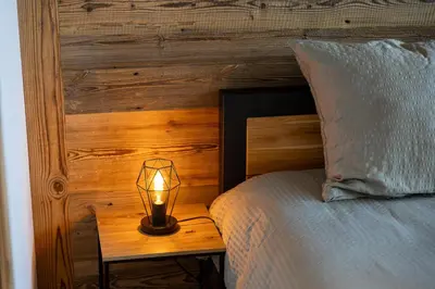 Ein Bett oder Betten in einem Zimmer der Unterkunft Le Chamois l Ski-out l Standing