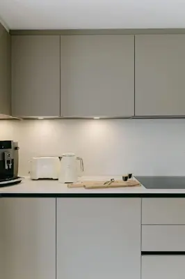 Küche/Küchenzeile in der Unterkunft Millihaus Apartment by HomeFlow