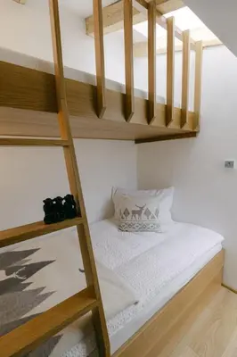 Ein Bett oder Betten in einem Zimmer der Unterkunft Millihaus Apartment by HomeFlow