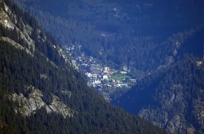 Naturlandschaft in der Nähe des Bed & Breakfasts