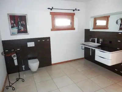 Ein Badezimmer in der Unterkunft Chalet Mund