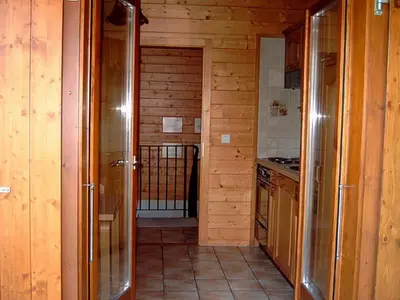 Ein Bett oder Betten in einem Zimmer der Unterkunft Chalet Solina