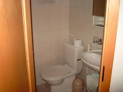 Ein Badezimmer in der Unterkunft Chalet Solina