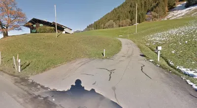 Naturlandschaft in der Nähe des Chalets