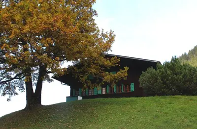 Naturlandschaft in der Nähe des Chalets