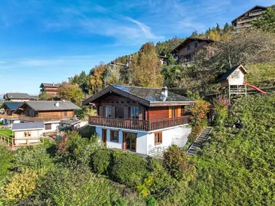 Naturlandschaft in der Nähe des Chalets