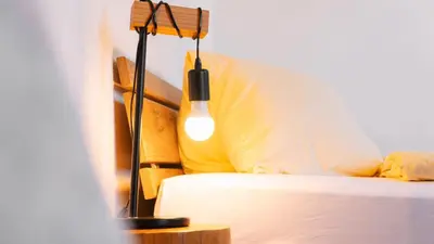 Ein Bett oder Betten in einem Zimmer der Unterkunft Apartment Olsa - Cozy Studio in Kandersteg
