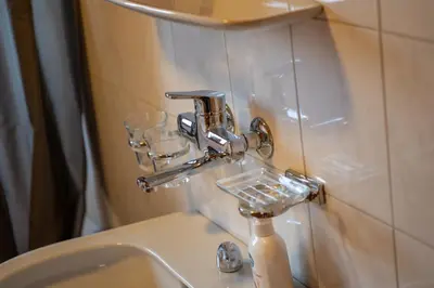 Ein Badezimmer in der Unterkunft Chalet Daheim - Ferienwohnung OG