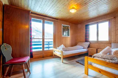 Ein Sitzbereich in der Unterkunft Chalet Daheim - Ferienwohnung OG