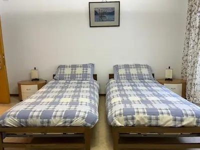 Ein Bett oder Betten in einem Zimmer der Unterkunft pensione Vais