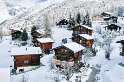 Chalet Domino im Winter