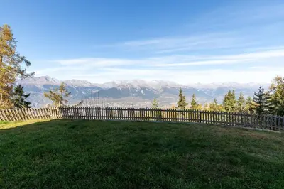 Naturlandschaft in der Nähe des Chalets