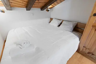 Ein Bett oder Betten in einem Zimmer der Unterkunft Appartement moderne au coeur de Nendaz