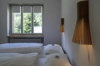 Ein Bett oder Betten in einem Zimmer der Unterkunft Appartement Pineta