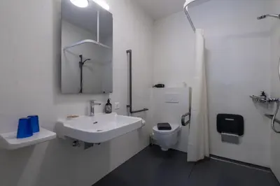 Ein Badezimmer in der Unterkunft Appartement Pineta