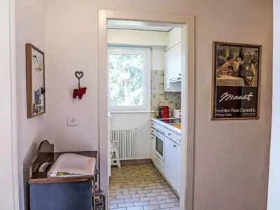 Küche/Küchenzeile in der Unterkunft Apartment Marigny Cervin C19 by Interhome