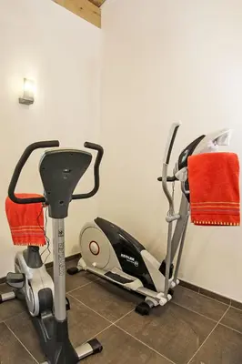 Das Fitnesscenter und/oder die Fitnesseinrichtungen in der Unterkunft Apartment B21 by Interhome