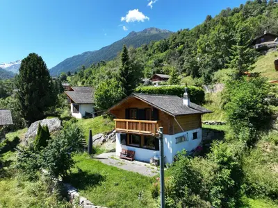 Naturlandschaft in der Nähe des Chalets