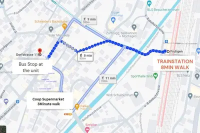 Grundriss der Unterkunft Zentral I 20Min nach Interlaken