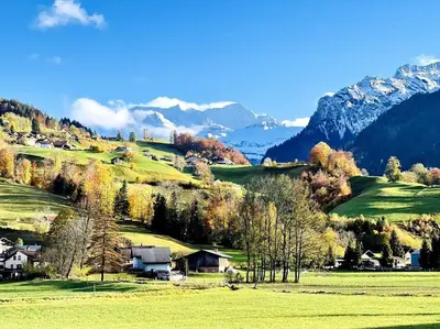 Naturlandschaft in der Nähe der Ferienwohnung