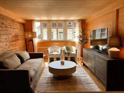 Ein Sitzbereich in der Unterkunft Hidden Retreats The Seehof 2