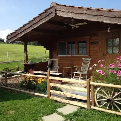 Übernachten in Blockhaus