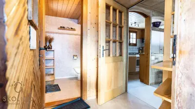 Küche/Küchenzeile in der Unterkunft Ferienhaus Golmenheim, Riederalp