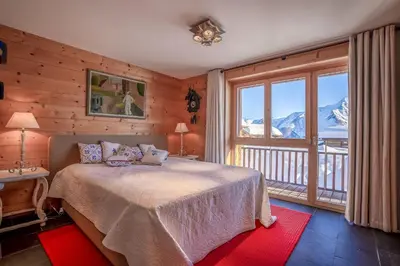 Ein Bett oder Betten in einem Zimmer der Unterkunft Caspar Penthouse