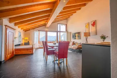 Ein Sitzbereich in der Unterkunft Casa Andrea 517