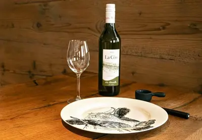 Getränke in der Unterkunft Chalet Halten