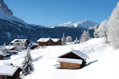 Grindellodge im Winter